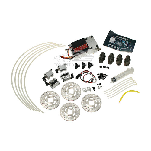 Kit ruote frenanti idraulici - kit,