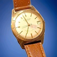 CRISTAL WATCH AUTODATIC 25 RUBIS INCAP AUTOMATICO PLACATO ORO Fesa -4002 PRICE!!