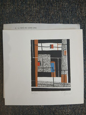 LOJZE SPACAL .  LINOLEOGRAFIA