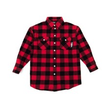  CAMICIA A RIGHE NERO E ROSSO