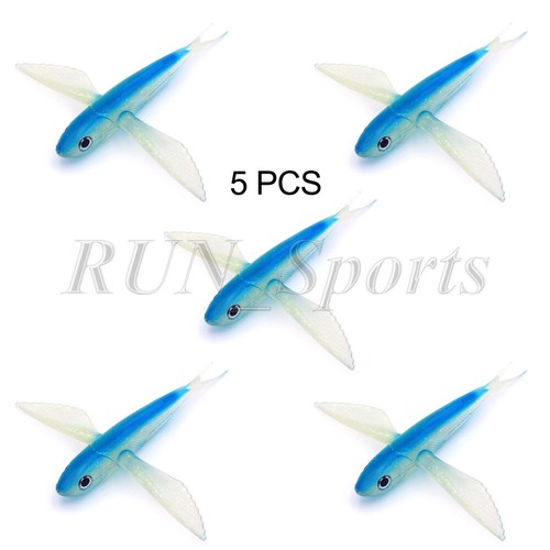 Lotto esche pesce - volante, 9"