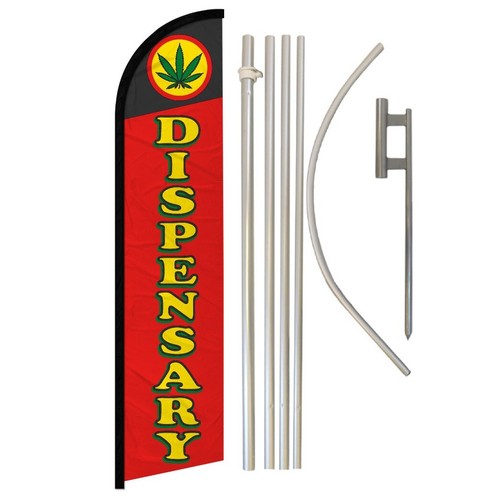 Dispensario banner senza vento - banner,