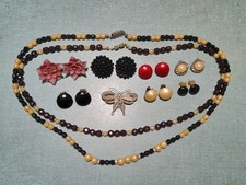 Jewelry Lot - Brooch Earrings