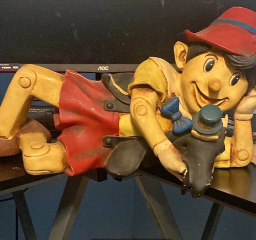 Rarissima statua pinocchio - statua, di
