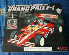 RC GRAND PRIX F-1 TAIYO TURBO ROSSO AUTO RADIO COMANDATA FORMULA 1