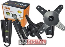 PORTA TV LI-L026 SUPPPORTO TV DA 10" 27" SINGOLO SNODO CON ROTAZIONE A 360° Linq