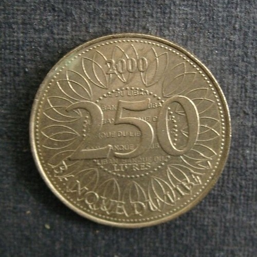 Libano 250 livres 2000 - 250,