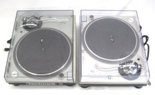 Technics SL-1200MK5 coppia set giradischi argento per DJ