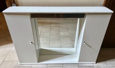 Specchio con mobiletto a due ante