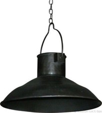 LAMPADARIO CLASSICO IN FERRO BATTUTO CAMERA SOSPENSIONE 1 LUCE STILE COUNTRY