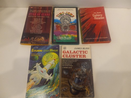 Mixed vintage sci paperback - mixed, fi