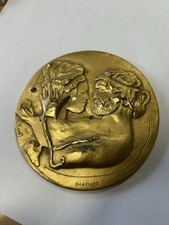 Ugo Attardi Medaglia In Bronzo