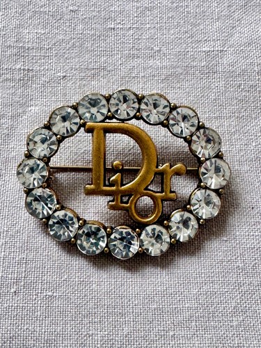Spilla christian dior bronzo - spilla,
