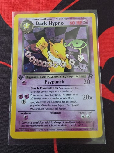 Pokemon dark hypno holo - dark,