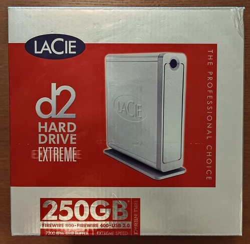 Lacie hard drive triple - hard,