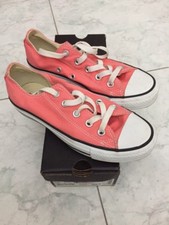 SCARPE GINNASTICA UNISEX ALL STAR CONVERSE, TAGLIA 36, colore ROSA, COME NUOVE !