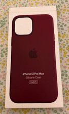 Original Official Apple iPhone 12 13 Pro Max Leather Silicone Case Cover +Sleeve