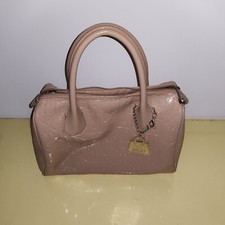 LIUJO BAULETTO DONNA ROSA PESCA LUCIDA A MANO STILE TOTE BAG BORSA BAG WOMAN