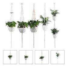  5 Pcs Porta Vaso Da Appendere Di Fiori Decorativo Cestino Sospeso