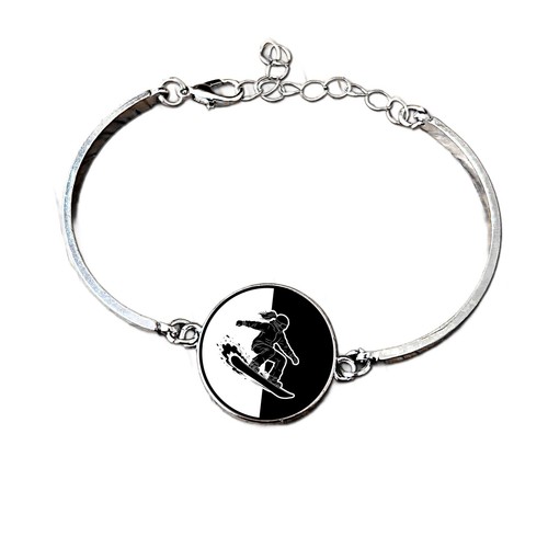 Bracciale snowboard regalo per - bracciale,