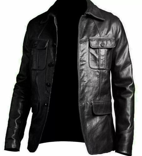 Blazer cappotto nero uomo - blazer,