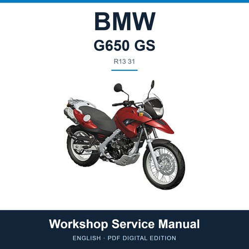 Bmw g650 r13 manuale - r13, 31