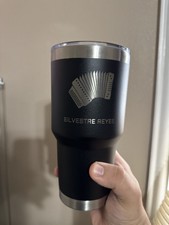 Bicchiere personalizzato 30 oz personalizzato inciso nome/logo fisarmonica Gabbanelli hohner