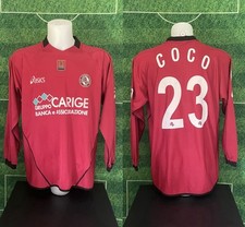 Maglia A.S. LIVORNO calcio MATCH WORN 2005 2006 23 COCO + certificazione Bolaffi