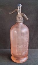 Bottiglia in vetro Acqua di SELZ Ditta Andreoletti Pinerolo inizio ‘900
