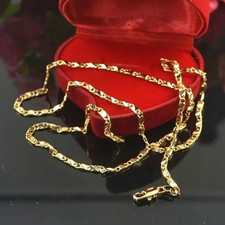 Collana Moda Placcata Oro 18K