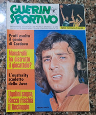 Guerin Sportivo rivista n.5-1975-Prati-Maestrelli-Juve-Rocco-
