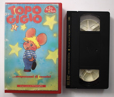 MovieFair TOPO GIGIO (1988),VHS BIM BUM BAM,CARTONI,ANIMAZIONE