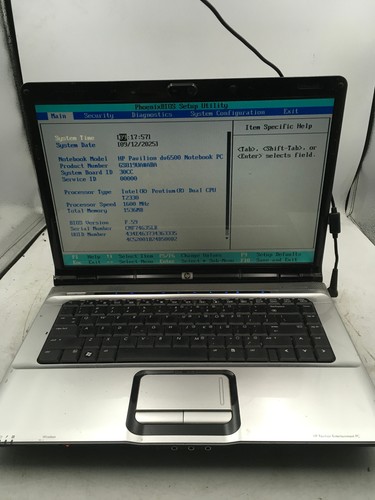 Pavilion dv6500 boot to - pavilion,