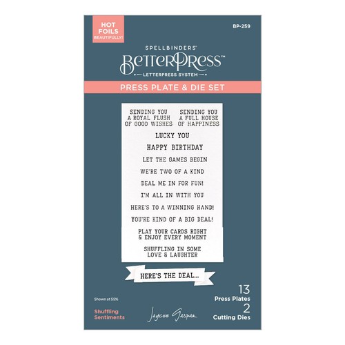 Spellbinders betterpress set - spellbinders,