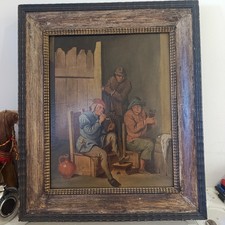 Titolo: Antico dipinto olio su