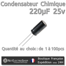 Condensateur Chimique Radial