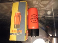 PHILIPS EM4 NUOVO VECCHIO STOCK NUOVO IN SCATOLA MADE IN HOLLAND MAGIC EYE VALVOLA VINTAGE
