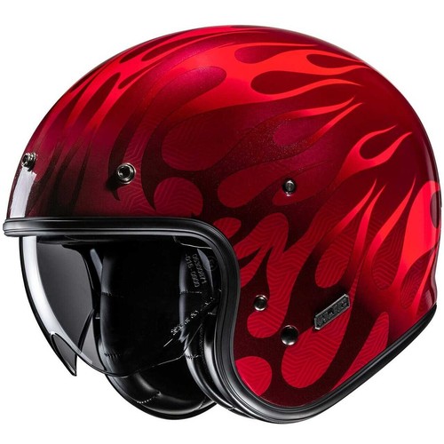 Casco jet hjc v31 - mc1, red