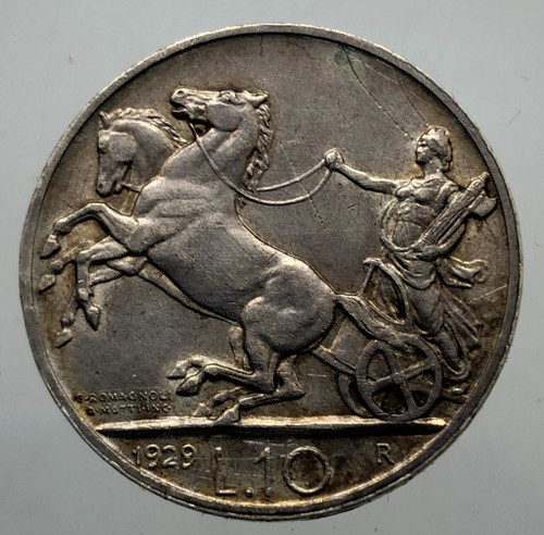 Rara lire biga 1929 - rara,