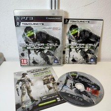 TOM CLANCY'S SPLINTER CELL BLACKLIST-SONY PS3-PAL-FRANCESE-COMPLETO-OTTIMO-RARO!