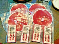 SET CENA Natale festa fienile