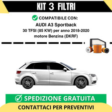 Kit 3 Filtri Tagliando per
