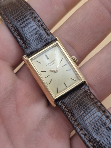Longines tank vintage - longines, gold