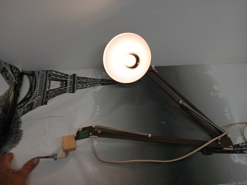 Lampada vintage morsetto