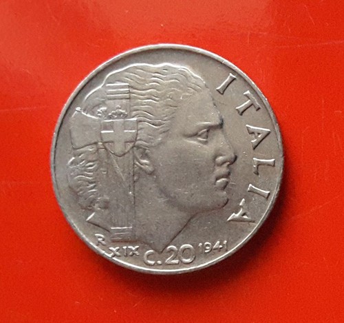 Centesimi 1941 errore - 20,
