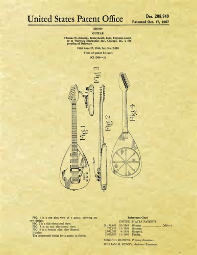 Display art print patent - us,