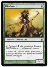 MTG Magic - ELFI OSCURI - Elves of deep shadow - RAVNICA città delle gilde - ITA