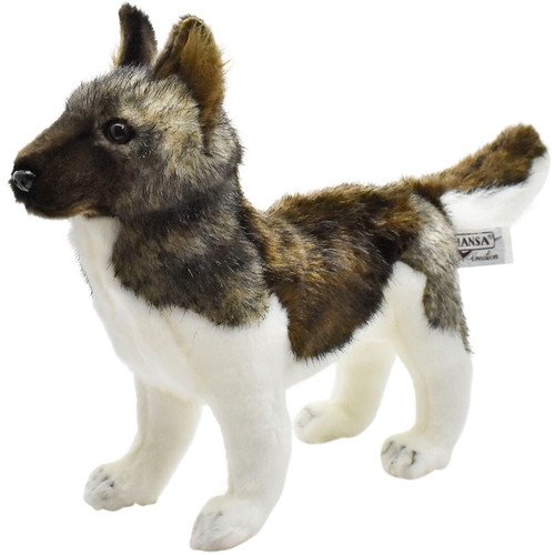 Nuovo hansa akita cane peluche - nuovo,