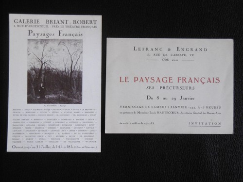 Paysages français cartons - paysages,