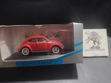 Modellino Minichamps Volkswagen Maggiolino 1953 1957 scala 1:43 collezione